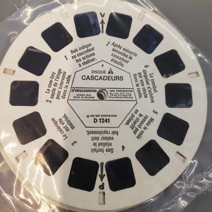 Vintage View Master reels Cascadeurs (Stuntmen) 3 reel set